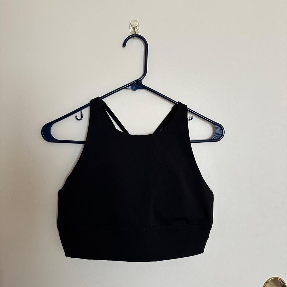 Aritzia Golden Racerback Sports Bra